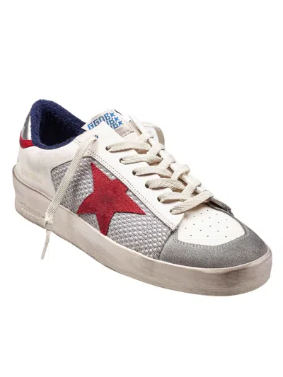 Golden Goose Stardan White Grey Red Sneaker