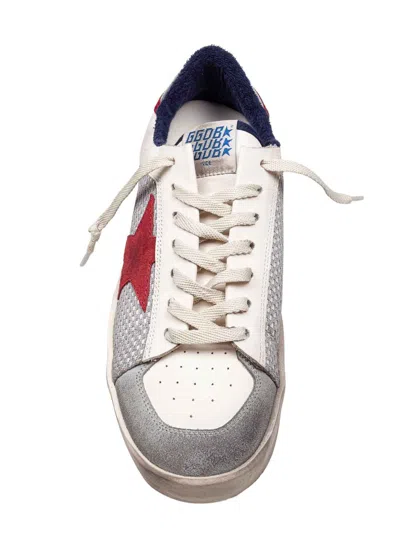 Golden Goose Stardan White Grey Red Sneaker