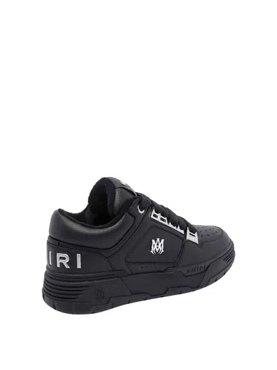 Amiri Men Black Sneakers With Logo Patch On The Side And Logo Lettering On The Rear In Leather Man