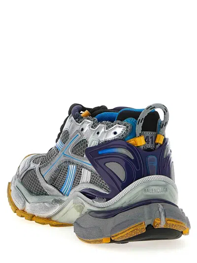 Balenciaga Multicolor Mesh And Rubber Runner Sneakers
