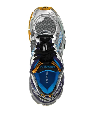 Balenciaga Multicolor Mesh And Rubber Runner Sneakers