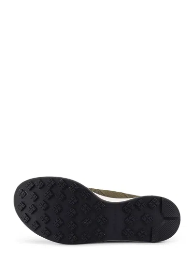Kiton Low-top Sneakers In Mesh With Suede Profiles In Multi