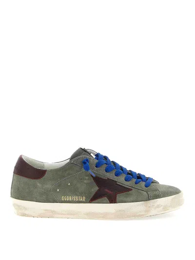 Golden Goose Super-star Suede Upper And Toe Leather Star And He
