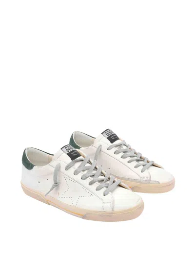 Golden Goose White Superstar Sneakers