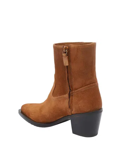 Stuart Weitzman Brown Booties