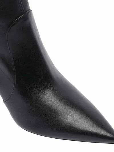 Stuart Weitzman Black Stuart Power Pump Booties