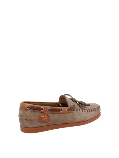 Valentino Brown Palm Avenue Loafers