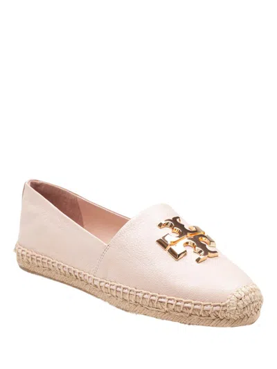 Tory Burch Espadrille Eleanor In Rose Color Leather