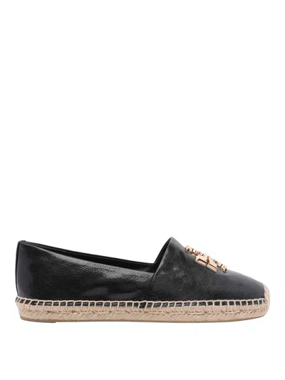 Tory Burch Black Eleanor Espadrilles