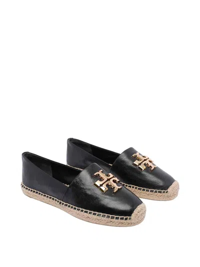 Tory Burch Black Eleanor Espadrilles