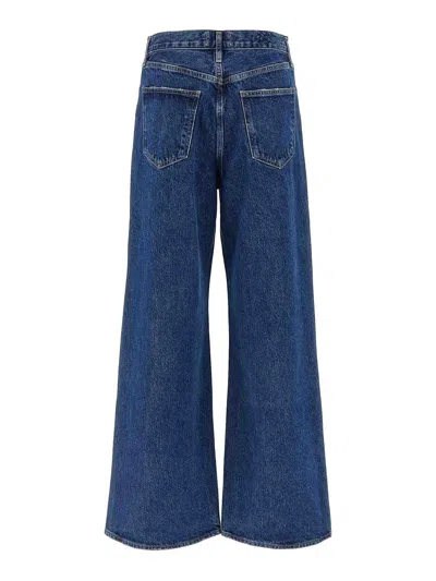 Agolde Low Curve High-rise Wide-leg Jeans