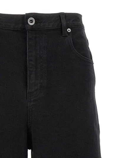 Self-portrait High-waisted Relaxed Fit Black Jeans