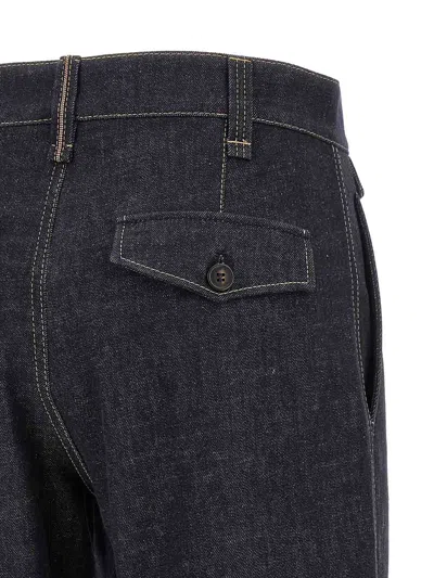 Brunello Cucinelli Sartorial Square Jeans In Black
