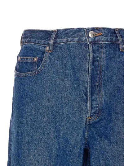 Apc A.p.c. Aaron Jeans In Blue