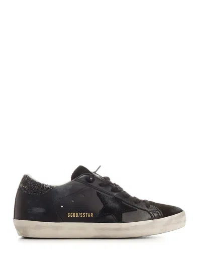 Golden Goose Deluxe Brand Women Super-star Classic With List Low-top Sneakers With Suede Inserts And