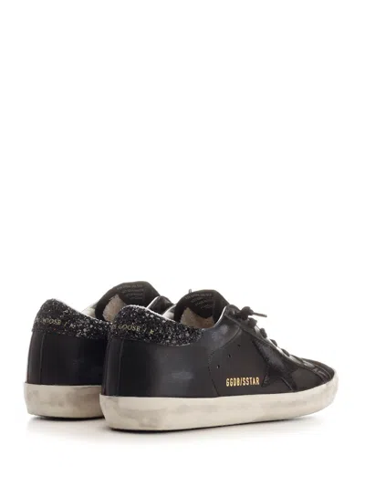 Golden Goose Deluxe Brand Women Super-star Classic With List Low-top Sneakers With Suede Inserts And