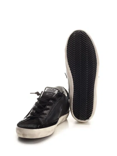 Golden Goose Deluxe Brand Women Super-star Classic With List Low-top Sneakers With Suede Inserts And