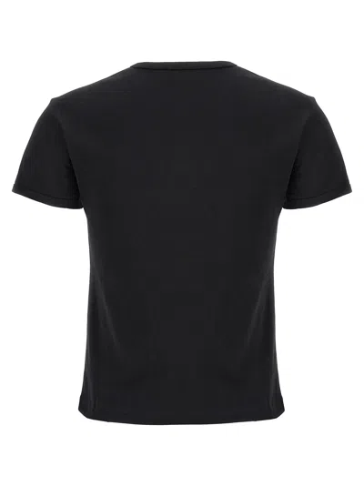 Diesel D Logo Regular Tee In Black
