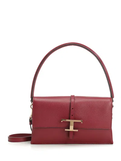 Tod's Tse Tracollina Mini Handbags Bordeaux
