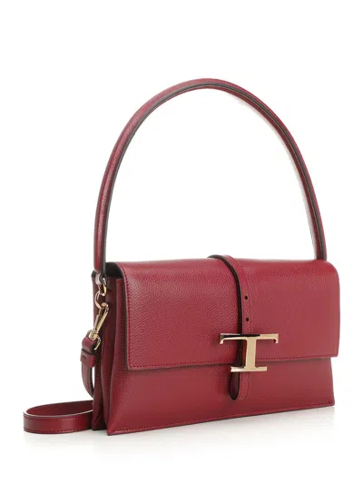 Tod's Tse Tracollina Mini Handbags Bordeaux