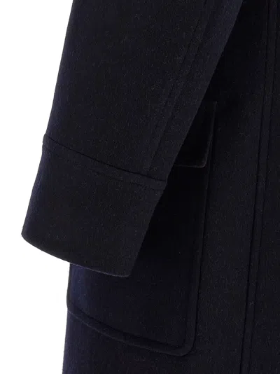 Brunello Cucinelli Martingale Double-breast Coat Men In Black