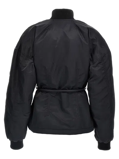 Sportmax 'zebu' Bomber Jacket In Black