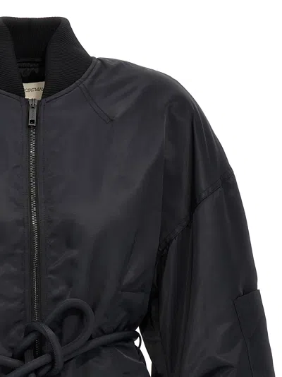 Sportmax 'zebu' Bomber Jacket In Black
