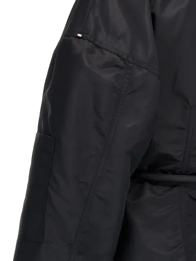 Sportmax 'zebu' Bomber Jacket In Black