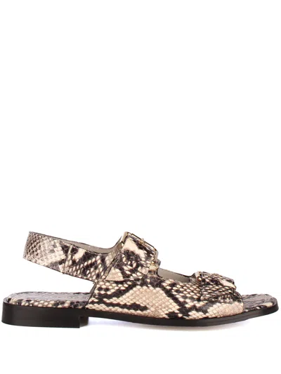 Pedro Miralles Flat Sandals In Multi