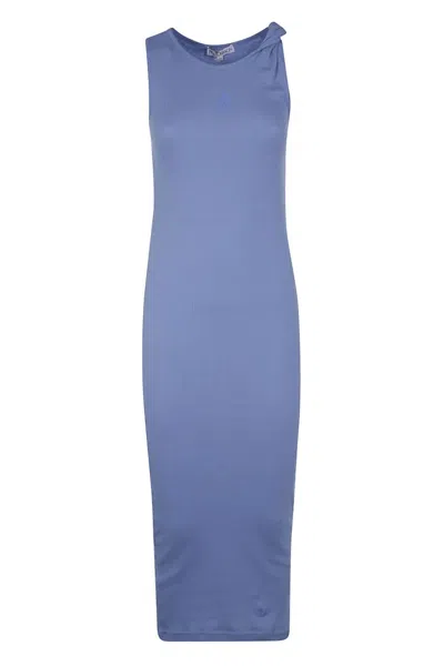 Jw Anderson Anchor Embroidery Twisted Strap Dress In Multi