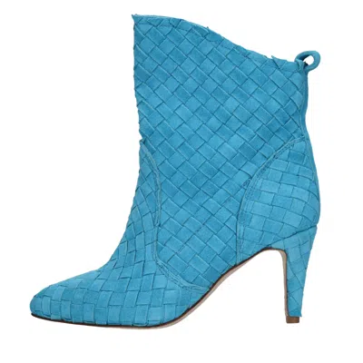 The Seller Boots Clear Blue In Blue