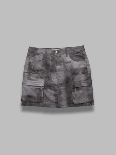 Gestuz Gz Emelen Hw Mini Skirt In Gray