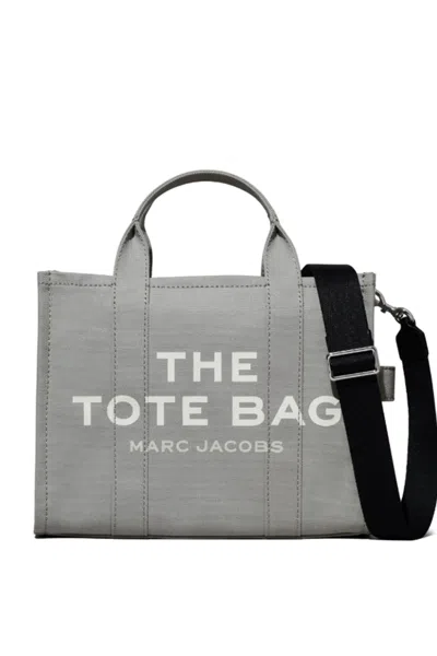 Marc Jacobs The Tote Bag Medium Canvas Tote In Gray