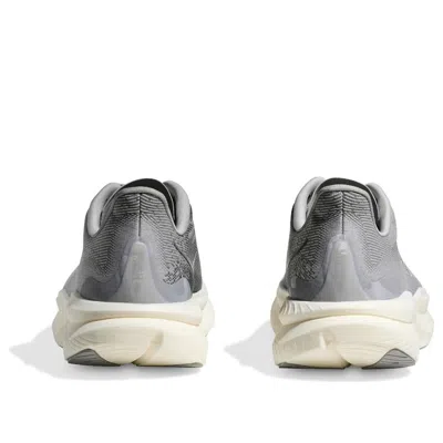 Hoka One One Mach 6 'stardust Alabaster' In Gray