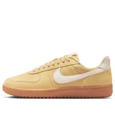 Nike Women's Field General Sneaker In Soft Yellow/gum Light Brown/white, Women's At Urban Outfitters