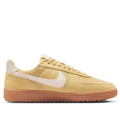 Nike Women's Field General Sneaker In Soft Yellow/gum Light Brown/white, Women's At Urban Outfitters