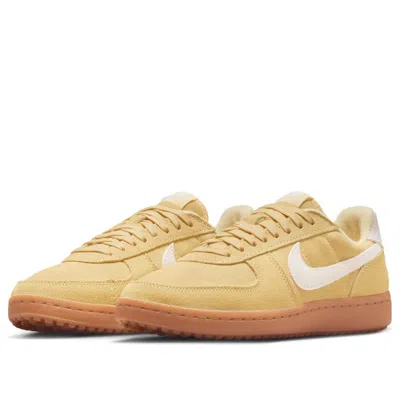 Nike Women's Field General Sneaker In Soft Yellow/gum Light Brown/white, Women's At Urban Outfitters