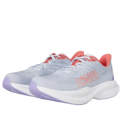 Hoka (wmns)  One One Mach 6 Wide 'pale Dusk Gull' In Purple