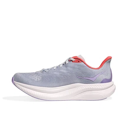 Hoka (wmns)  One One Mach 6 Wide 'pale Dusk Gull' In Purple