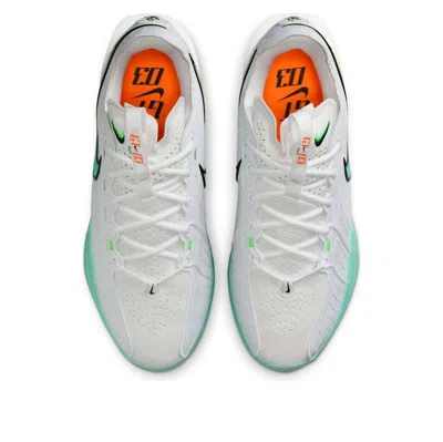 Nike G.t. Cut 3 Ep 'white Bleached Turquoise Green Strike' In Multi