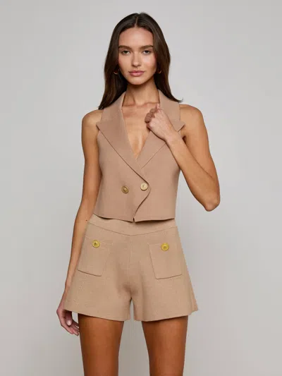 L Agence Zadie Knit Vest