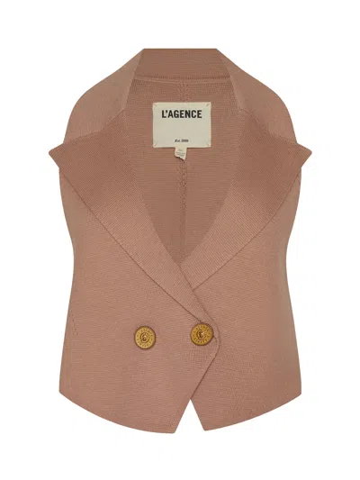 L Agence Zadie Knit Vest