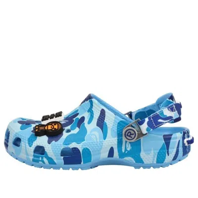Crocs (gs)  X A Bathing Ape Clog 'oxygen' In Blue