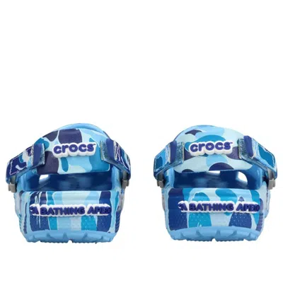 Crocs (gs)  X A Bathing Ape Clog 'oxygen' In Blue