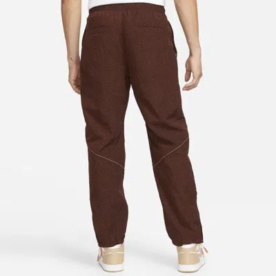 Air Jordan X Maison Chateau Rouge Crossover Woven Lacing Sports Pants Us Edition Light Yellow In Brown