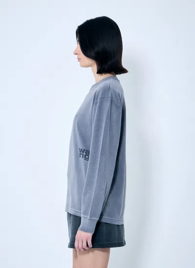 Alexander Wang Women Essential Puff Logo Sweatshirt