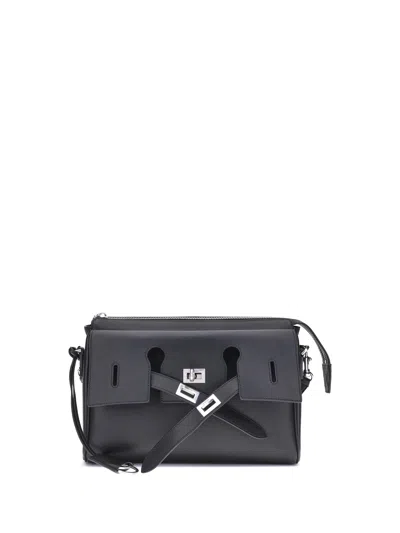 Balenciaga Bel Air Small Shoulder Bag In Gray