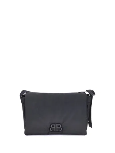 Balenciaga Nylon Monaco Shoulder Bag