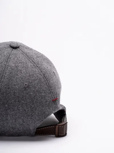 Brunello Cucinelli Men Baseball Cap With Embroidery