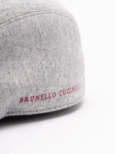 Brunello Cucinelli Men Flat Cap